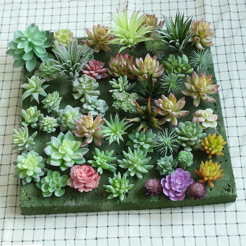 Artificial Flower Fake Succulent Plants for Home Etsy