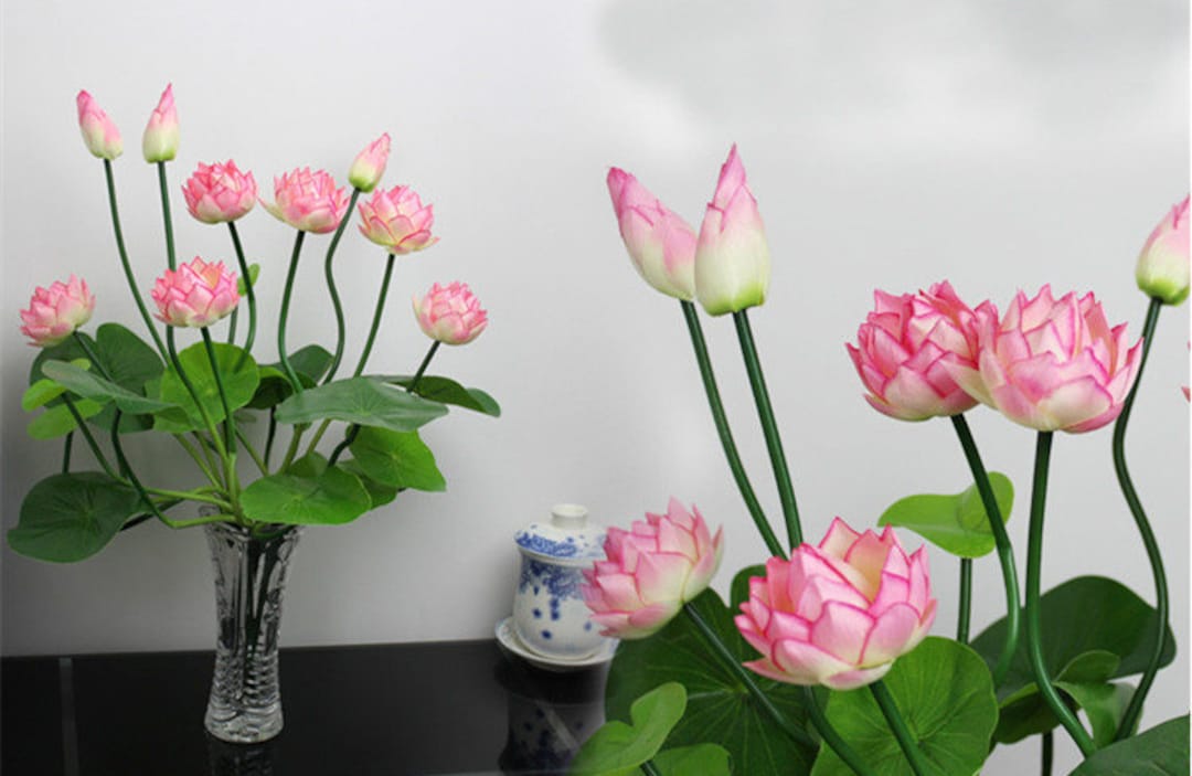 Artificial lotus flower discount