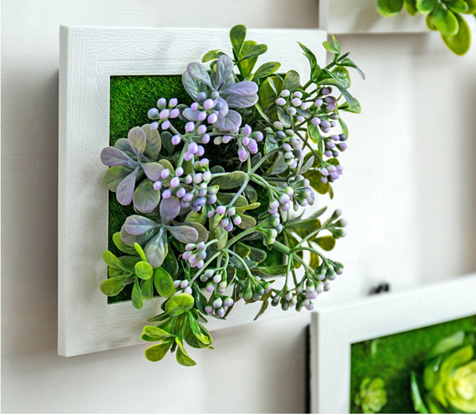 Artificial Flower Fake Plants Wall Hanging Decor for Wedding | Etsy