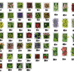 Artificial Flower Fake Plants Wall Hanging Decor for Wedding | Etsy