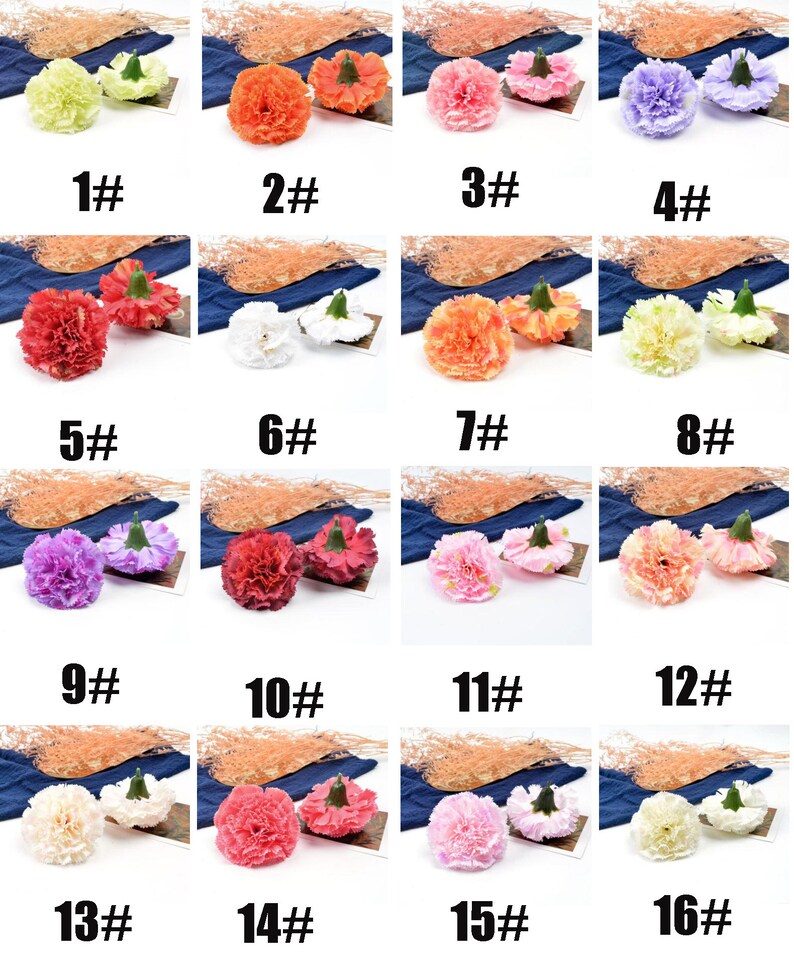 Silk Flower Heads Burgundy Flowers Quality Bulk Wholesale Etsy