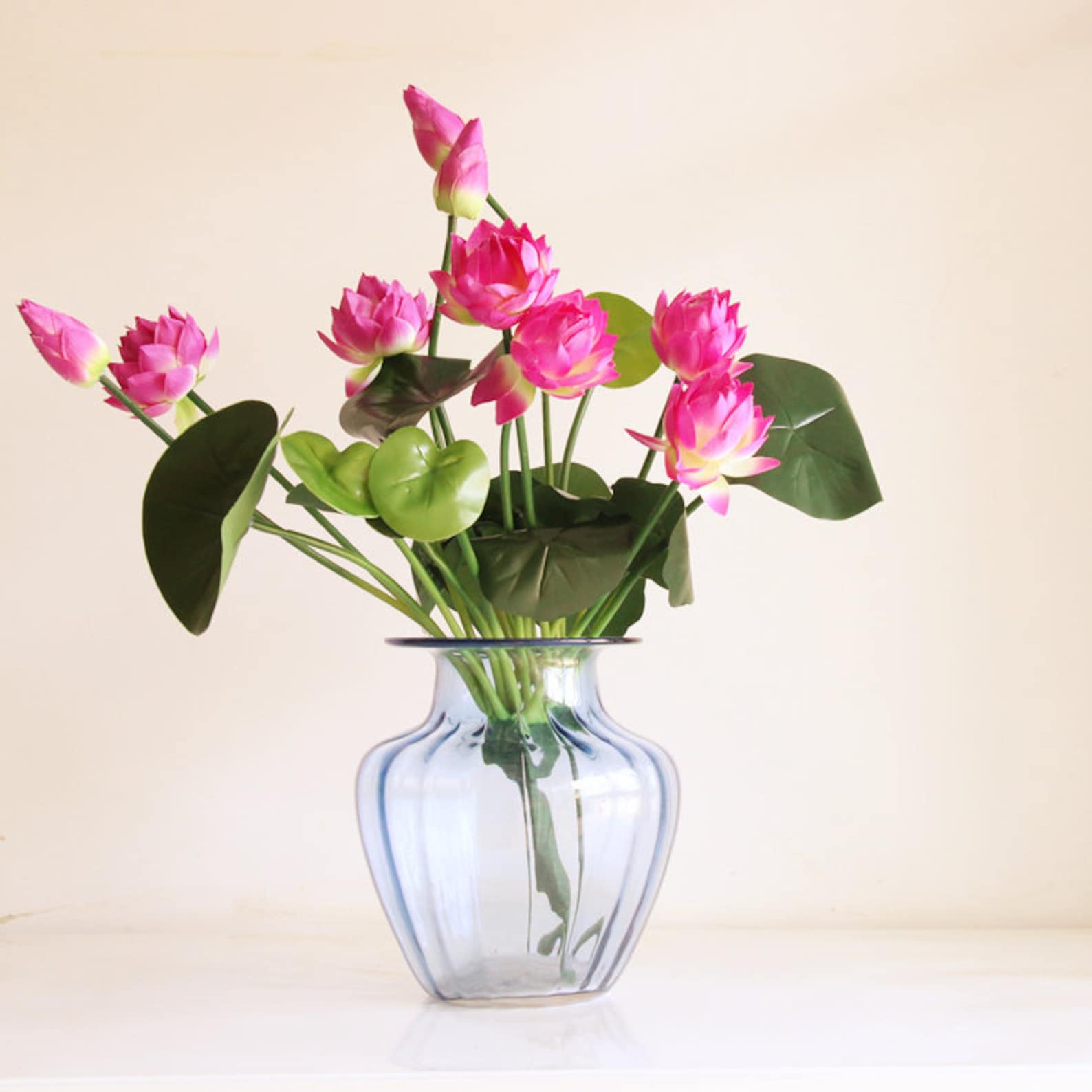 Artificial Lotus Flower Bouquets for Wedding Decorwedding Etsy