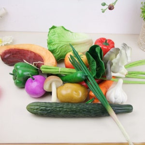 Artificial Vegetables and Fruit , Fake Fish, Simulated vegetable model