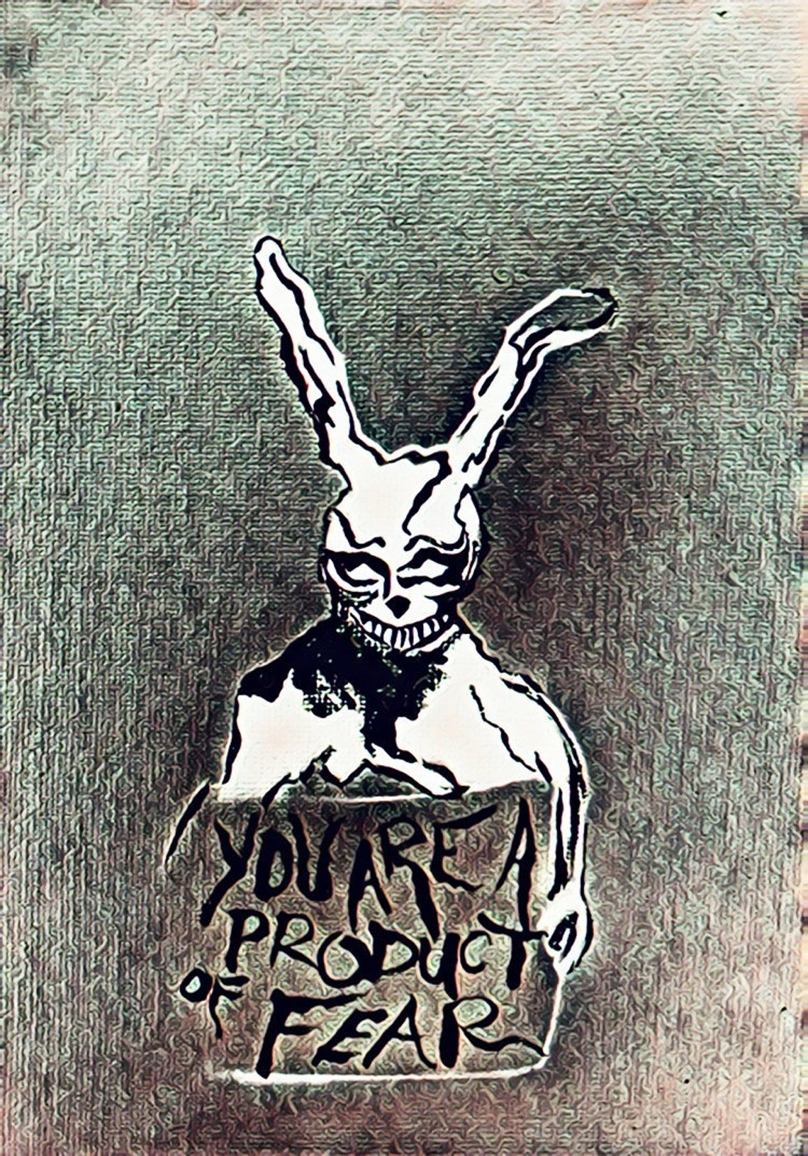 Donnie Darko Digital Print Frank the Rabbit You are Etsy