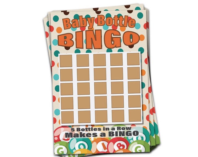 30 Pack Scratch Card Baby Shower Game Scratch off Lotto Etsy