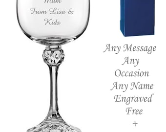 Engraved wine glass | Etsy Engraved wine glass | Etsy