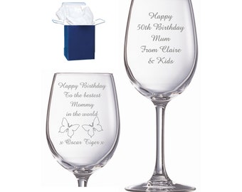 Engraved wine glass | Etsy Engraved wine glass | Etsy