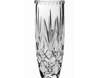 Crystal Bohemia Engraved Personalised Glass Vase Mother's day Birthday Gifts 24 % lead crystal whilst stocks last