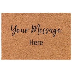 Custom Doormat Personalised Door Mat Minnie Mouse Home Disney Doormat - Welcome Mat - Housewarming - Disney Gift - Disney Home Decor Custom Doormat