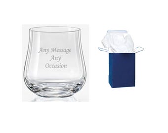 Engraved Baileys Glass Personalised Gift for Mom, Nan Unique Christmas or Birthday Gift Wedding