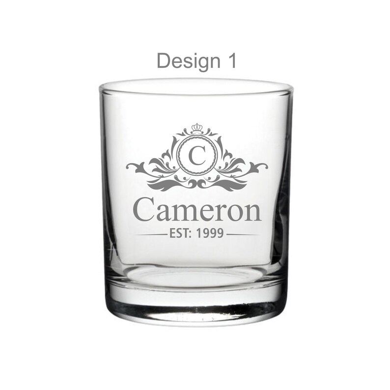 Personalised Whisky Glass Engraved Custom Glassware Etsy UK