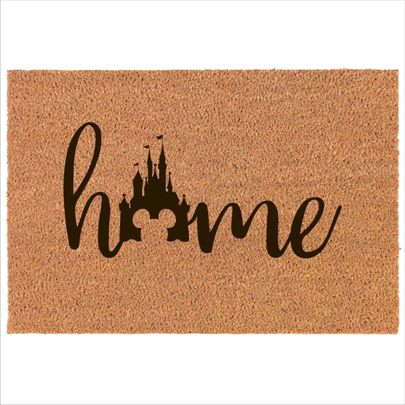 Custom Doormat Personalised Door Mat Minnie Mouse Home Disney Doormat - Welcome Mat - Housewarming - Disney Gift - Disney Home Decor