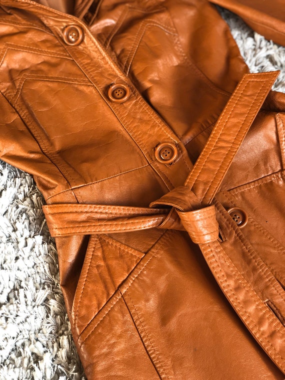 Gorgeous Leather jacket 70s vintage