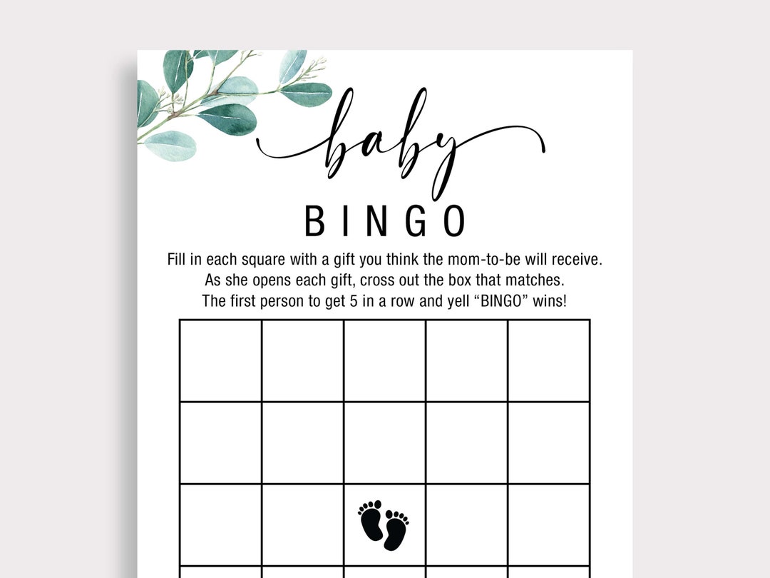 Baby Bingo Game Cards Baby Shower Bingo Cards Baby Shower Party Games Printable Funny Baby