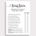 Twins Trivia True or False Game Baby Shower Trivia Fun Twin Baby Shower ...
