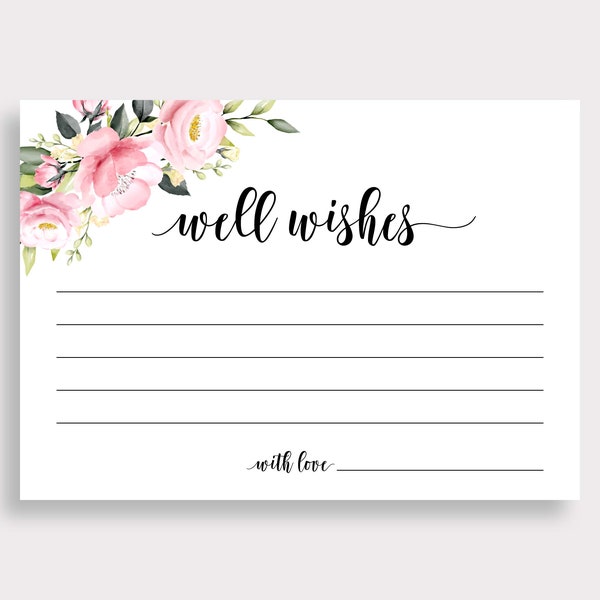 Well Wishes Card - Etsy