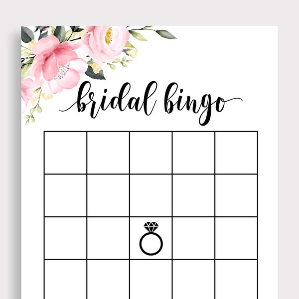 Bridal Bingo - Etsy