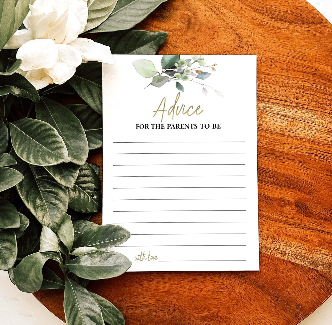 Consigli e desideri per la futura mamma, Scheda e cartello di consigli per il baby shower, Consigli per il baby shower Safari, Consigli per il baby shower nella giungla, Animali Safari, AB1