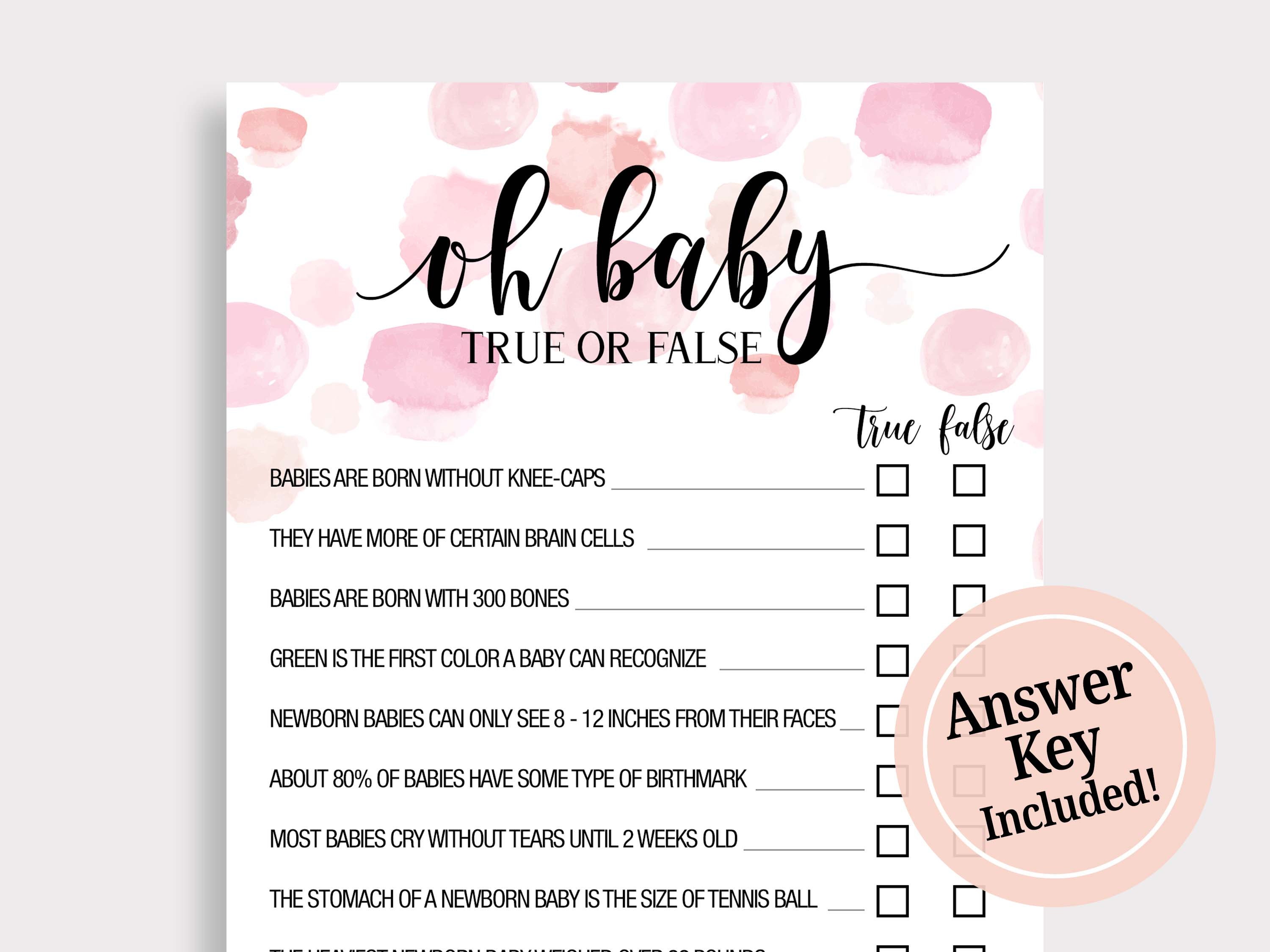 12 Fun Baby Shower Games - C.R.A.F.T.