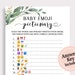 Fun Baby Shower Game Printable Baby Emoji Picture Game Emoji Pictionary ...