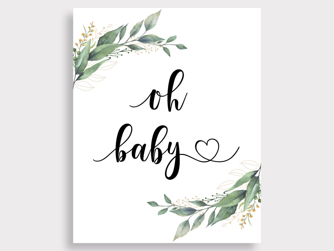 Oh Baby Sign Oh Baby Printable Sign Gender Neutral Baby Etsy oh-baby-sign-oh-baby-printable-sign-gender-neutral-baby-etsy