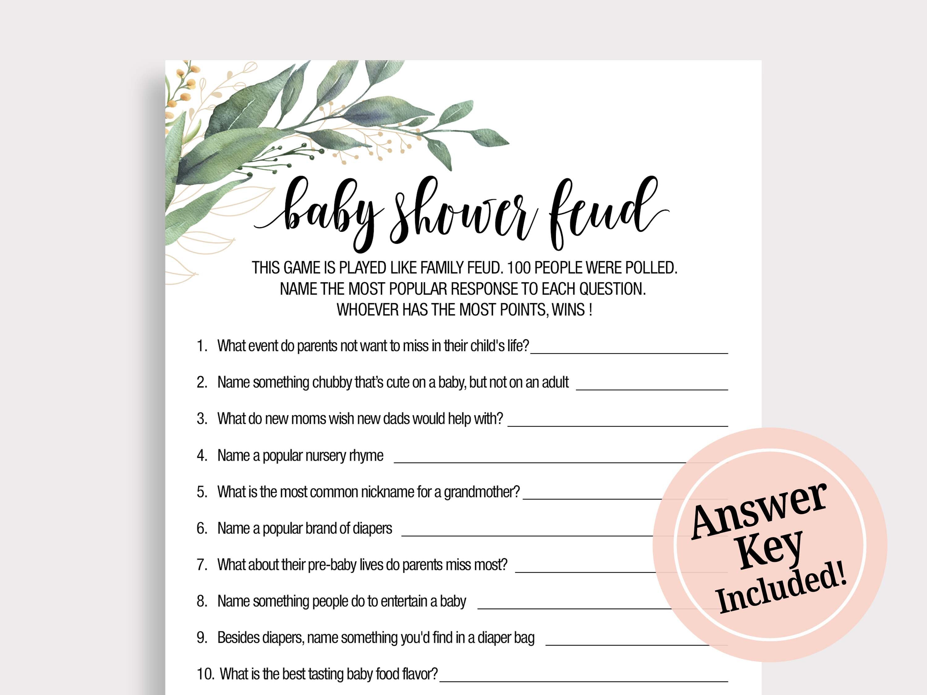 Family Feud Game - Etsy