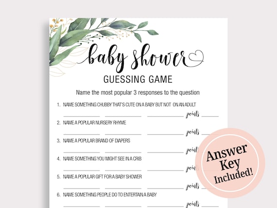 Giochi per Baby Shower Scaricabili