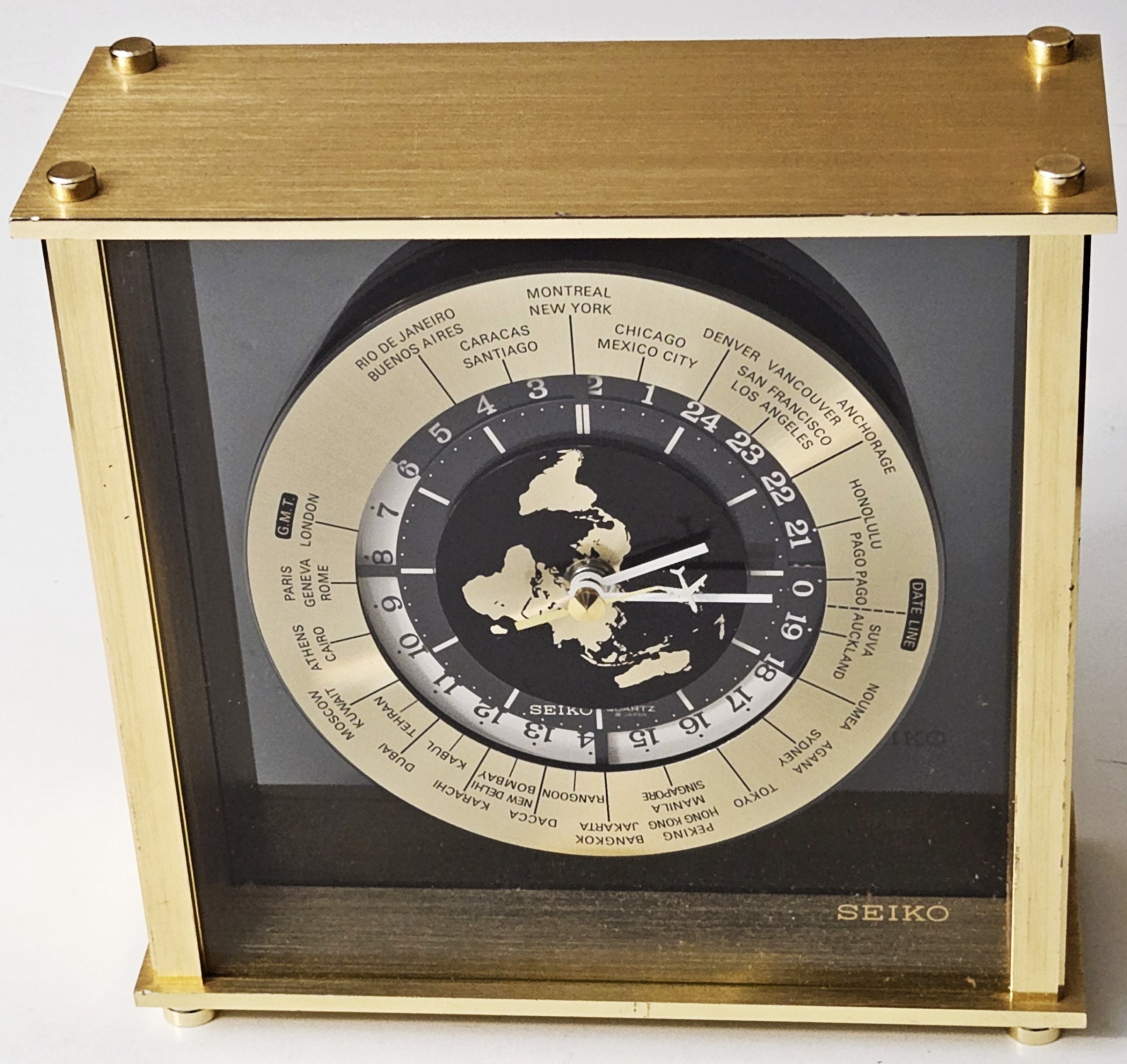 Seiko World Clock - Etsy