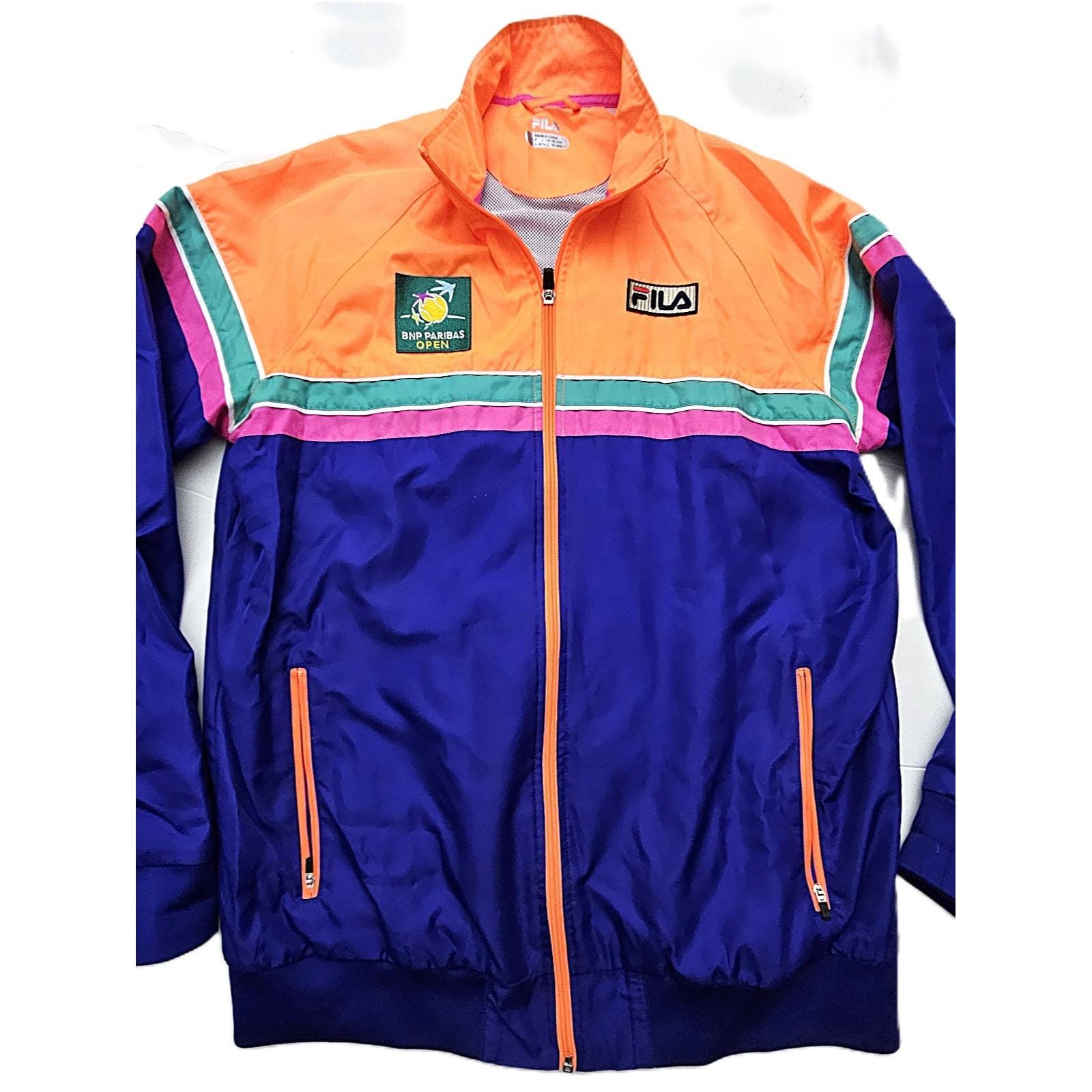 FILA JACKET (BNP PARIBAS OPEN 非売品) Bnp Paribas Open - Etsy