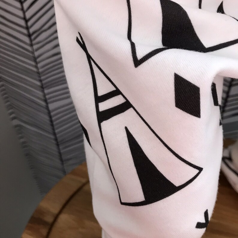 Svarta Tipi Harems Teepee Byxor Pojkar Harembyxor Ekologisk bomullsstickning Sött tyg Populära byxor Avslappnade byxor Nyfödd Babyoutfit Nyfödd Gåva bild 6