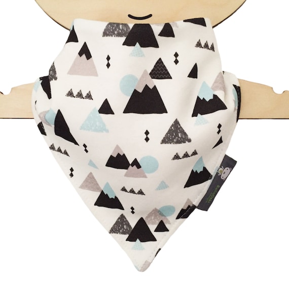 Drible Babero Bandana dinosaurio De Felpa De Todos Los Tamaños 0-3 años atrás