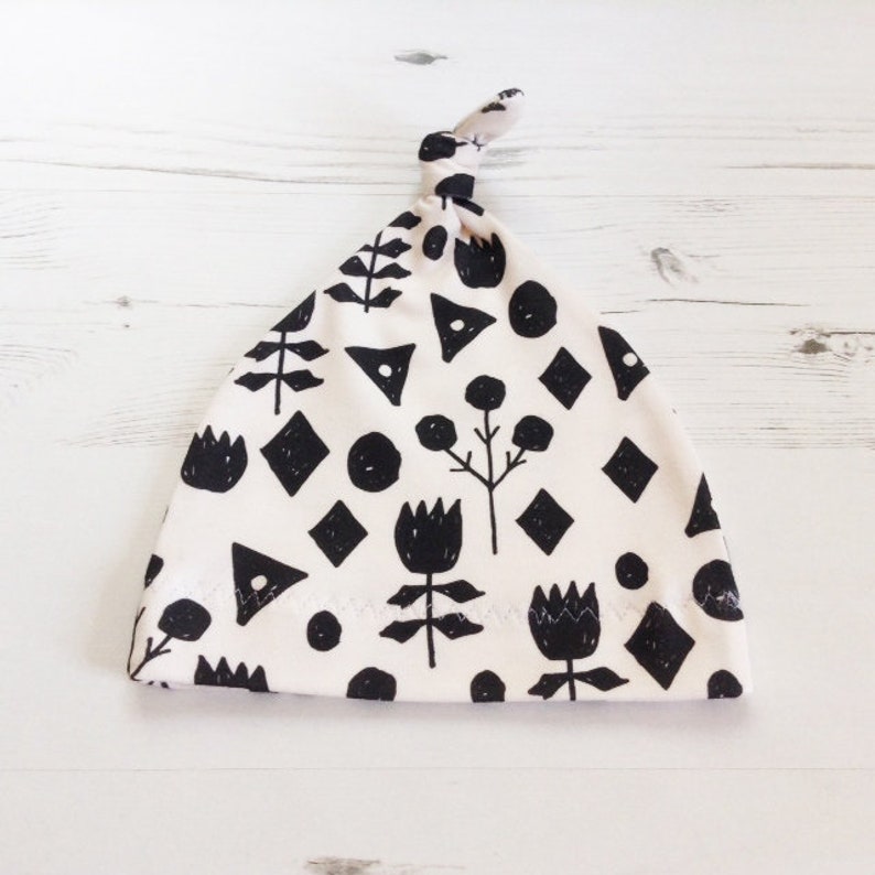 Flower Harems Black Scribble Pants Scandi Chic Harem Pants Organic cotton knit Cute fabric print New Baby outfit Newborn Gift bb Trousers