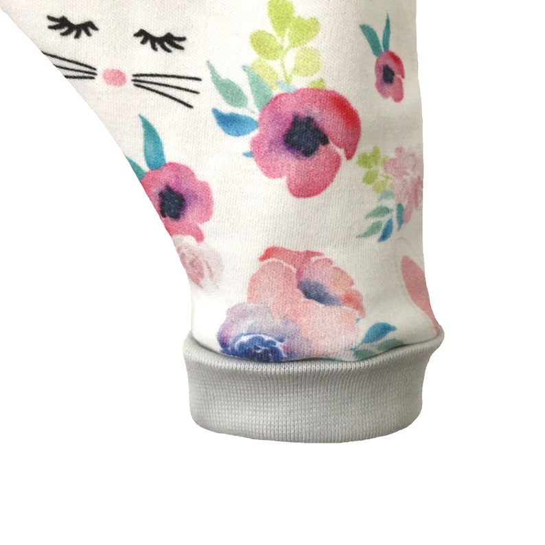 Flower Bunny Baby Harem Pants Girls Summer trousers