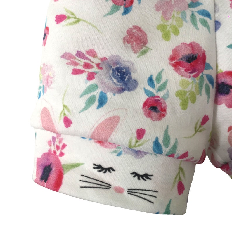 Flower Bunny Baby Harem Pants Girls Summer trousers