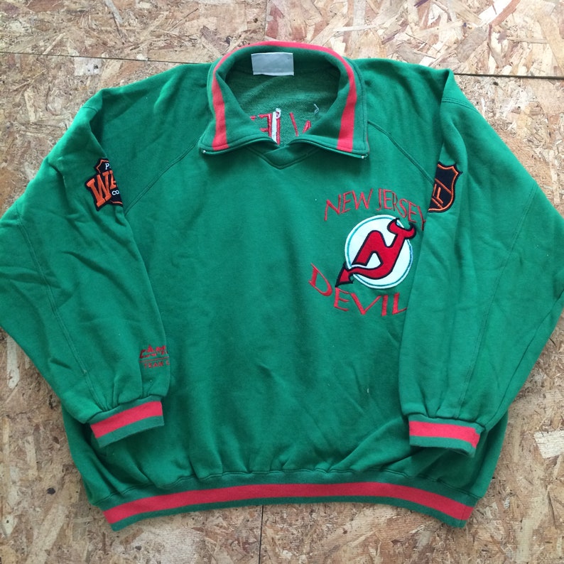 new jersey devils green jacket