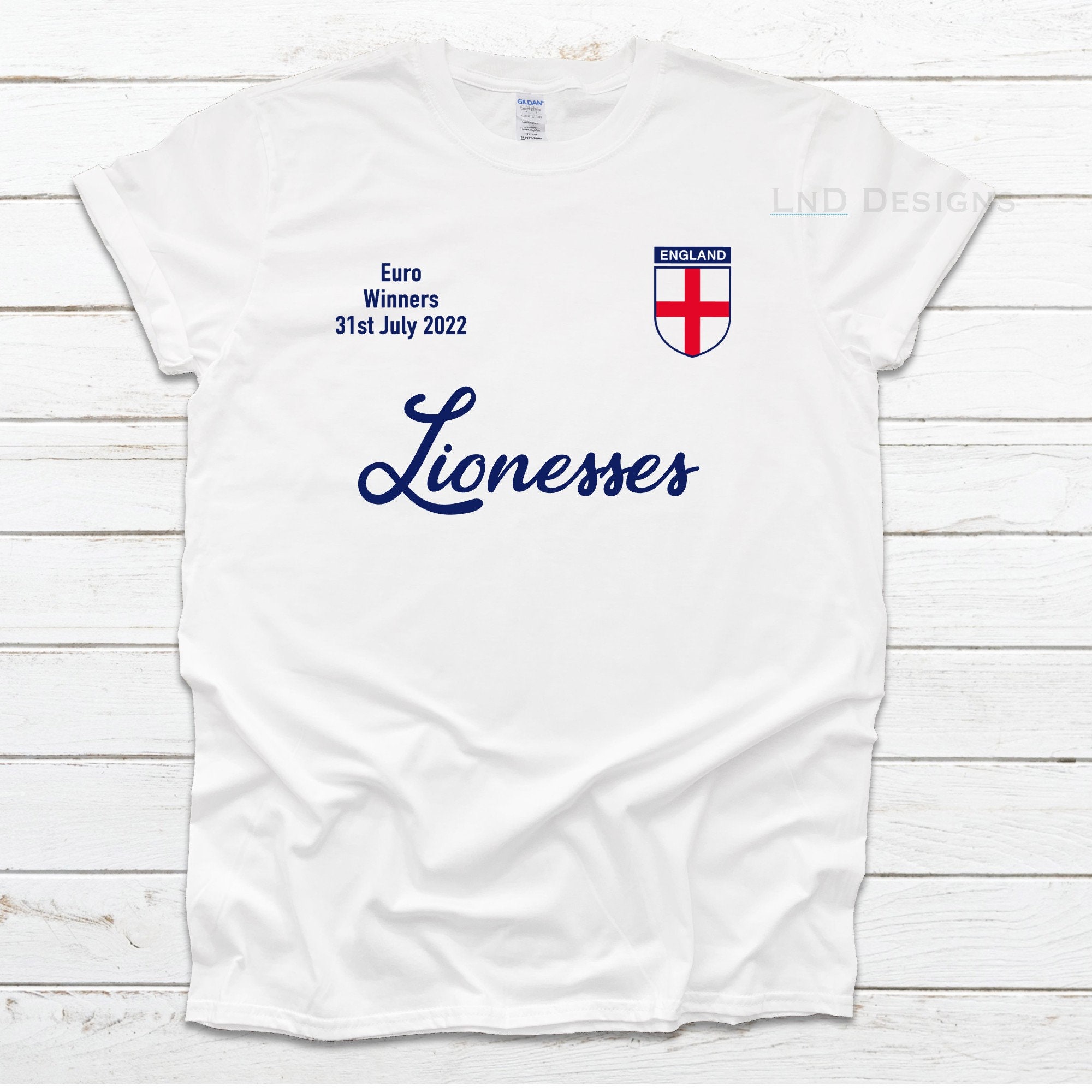 Discover England Lionesses Football T shirt England Football Shirt