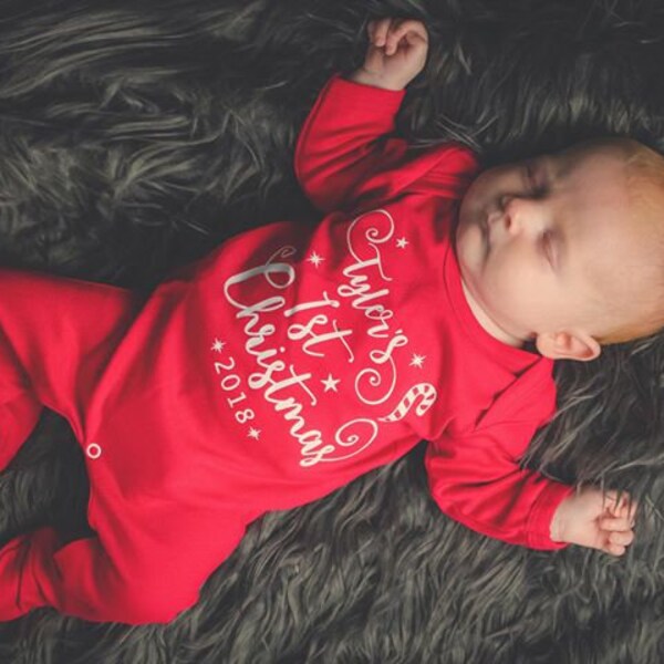Baby First Christmas Etsy UK