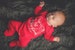 Personalised First Christmas Sleepsuit, 1st Xmas Baby Grow, Pyjamas, Babies 1st Xmas Gift Idea, Christmas Outfit for baby 