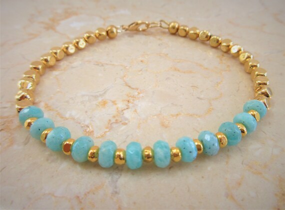 14k White Gold Beaded 4 Stone Turquoise Ring 14k White Gold Beaded 4 Stone Turquoise Ring
