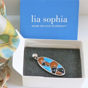 LS5 Lia Sophia Panorama Retired Silver Earrings  Etsy