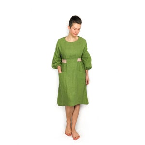 Jasmine Tee and Dress, digital sewing pattern, women&#39;s size 6-20UK, by Dhurata Davies