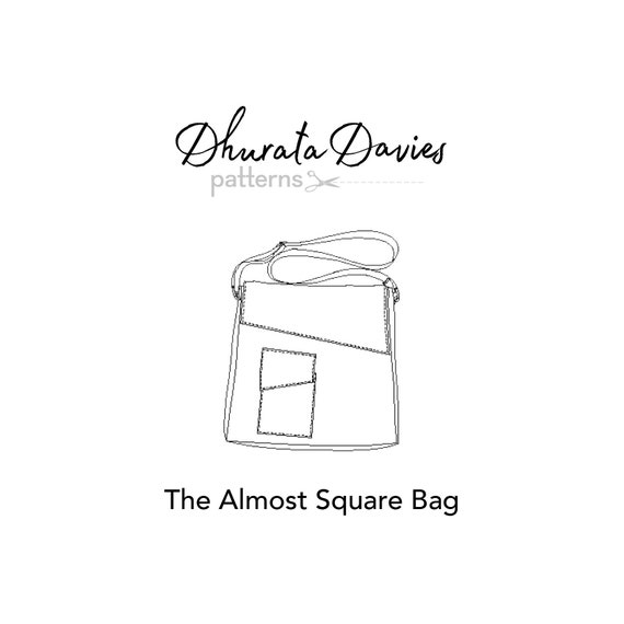 The Almost Square Bag Sewing Pattern - Dhurata Davies The Almost Square Bag Sewing Pattern - Dhurata Davies