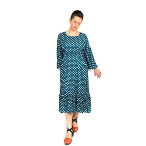 Jasmine Tee and Dress sewing pattern, printed paper indie pattern by Dhurata Davies