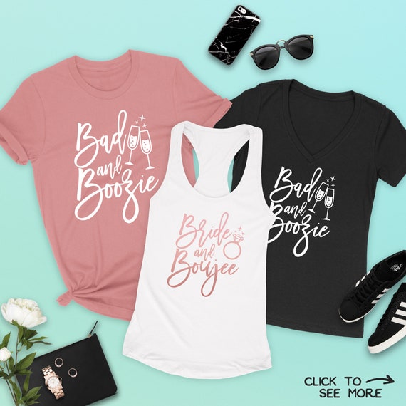 etsy bridesmaid shirts