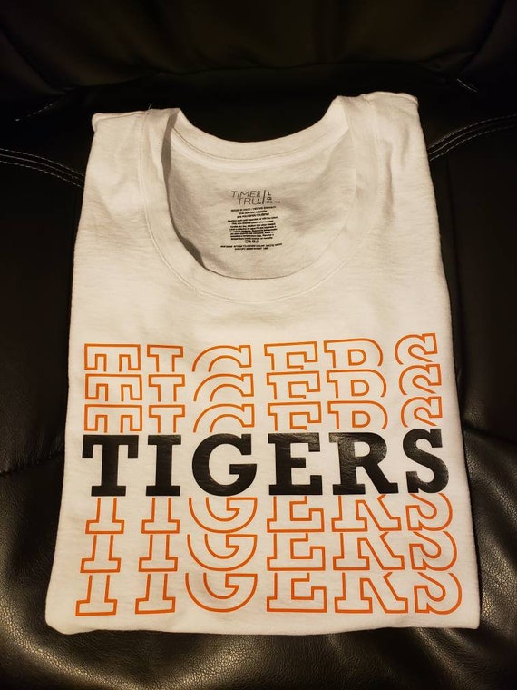 Tigers School Spirit Shirt Friday Night Lights Football Tee | Etsy