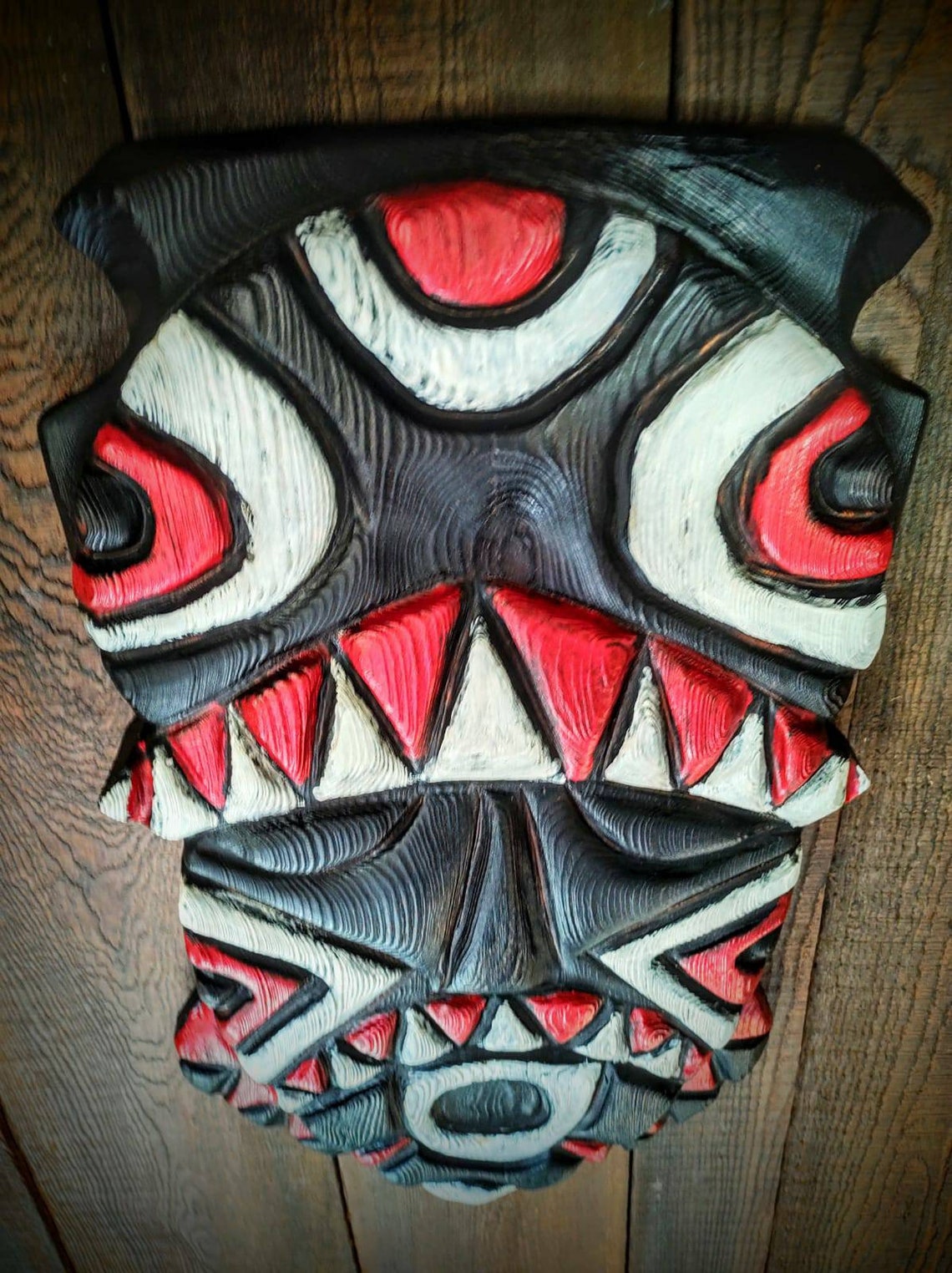 Tiki African Mask by Paul Tiki Campese Etsy UK