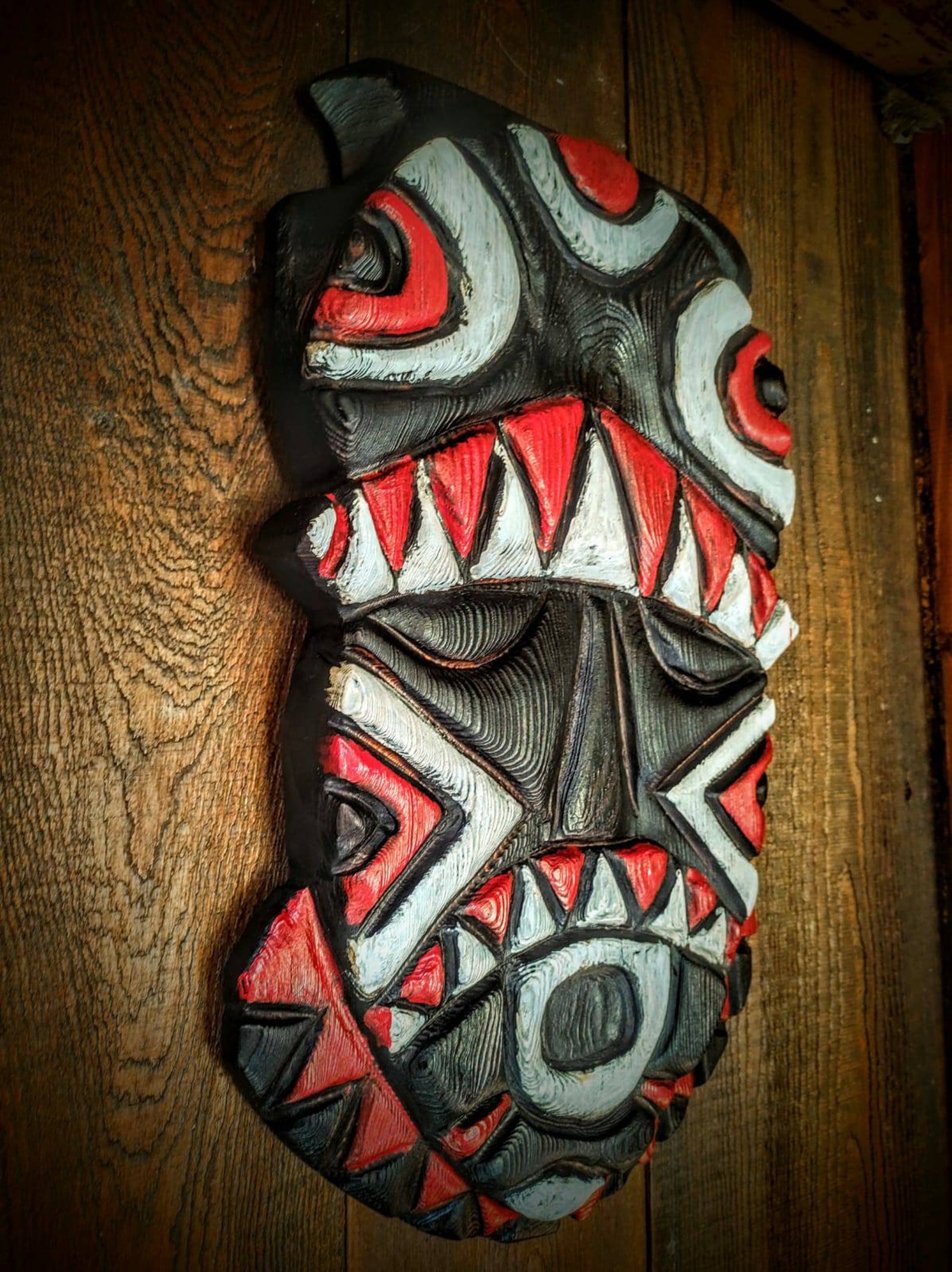Tiki African Mask by Paul Tiki Campese Etsy UK