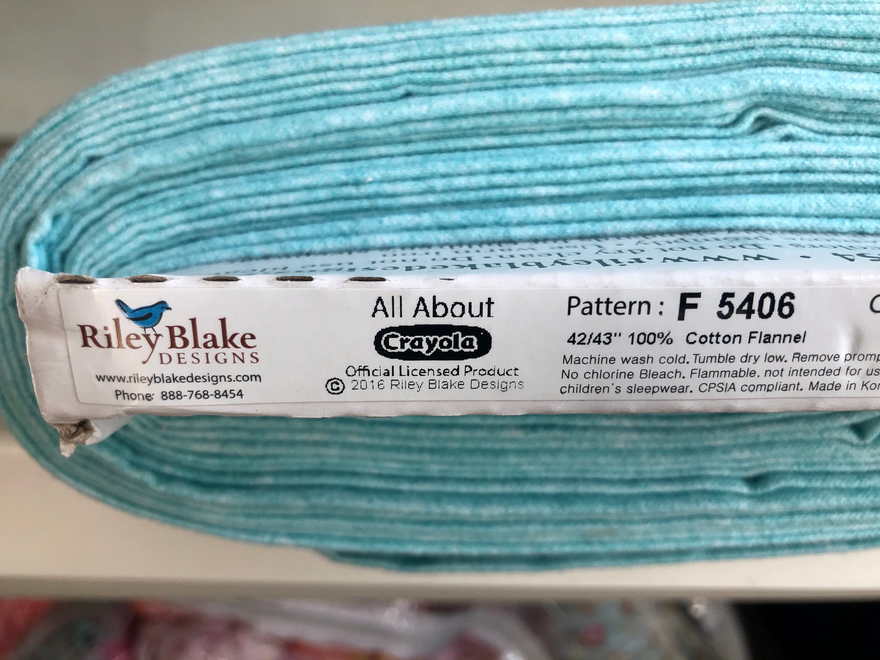 Blue Flannel by the Yard high Quality. Riley Blake Designs Etsy