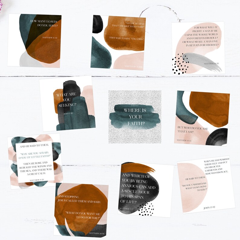 Printable Scripture Cards FREE Mini Scripture Guide Questions From ...