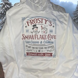 Festive Frosty Hoodie